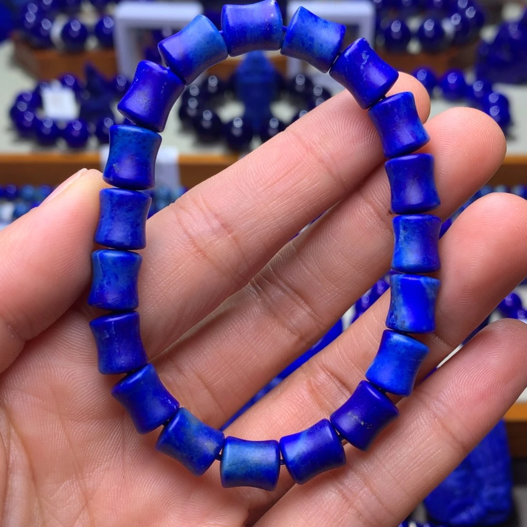 青金石手串未镶嵌8mm22