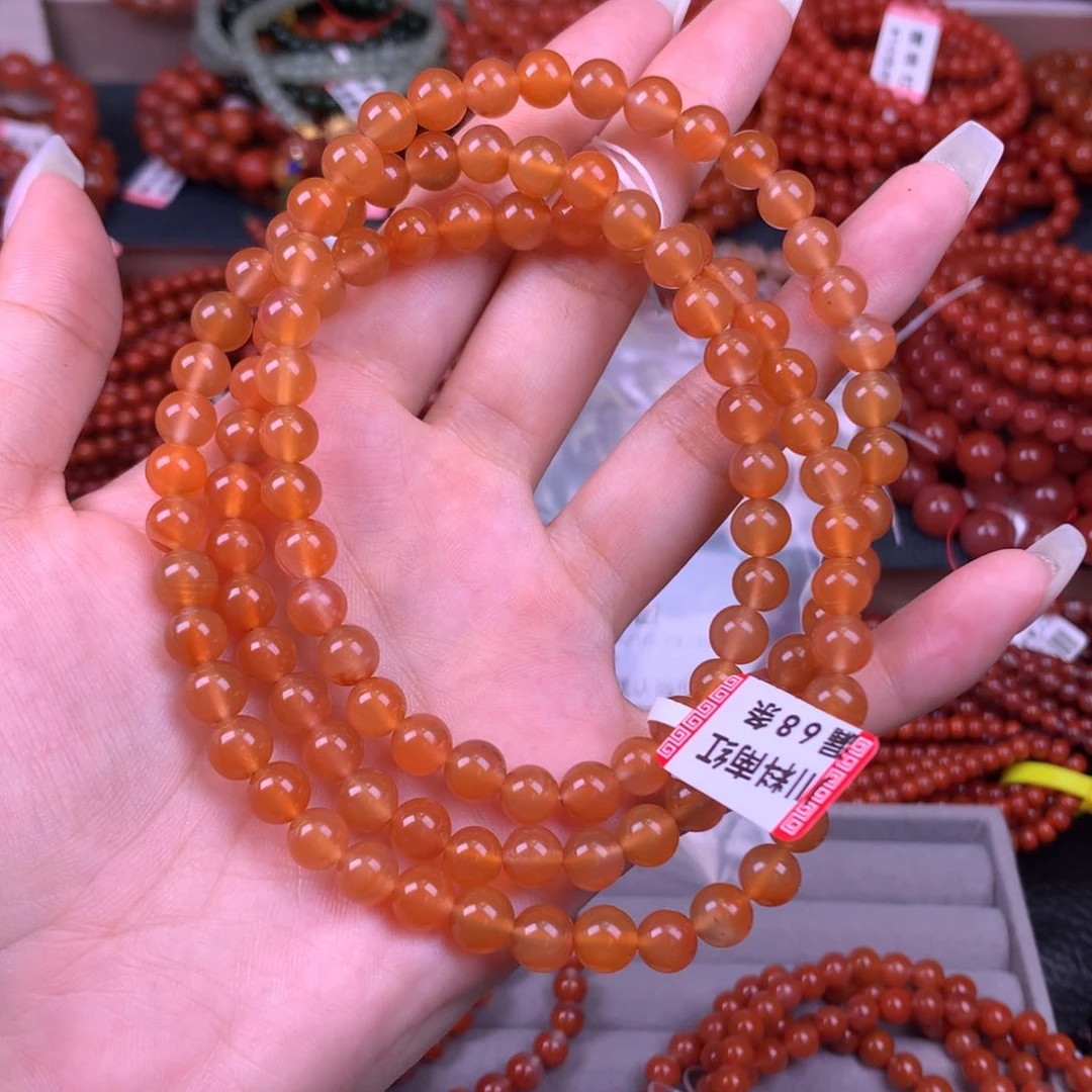 未镶嵌手链南红玛瑙3号卡7