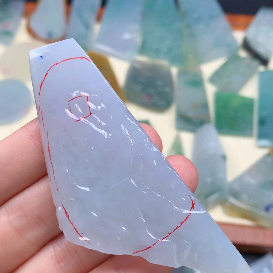 定制翡翠未镶嵌天然缅甸翡翠包工包料