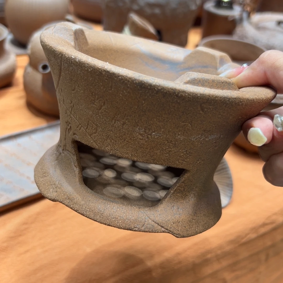 老岩泥裸烧茶壶茶器