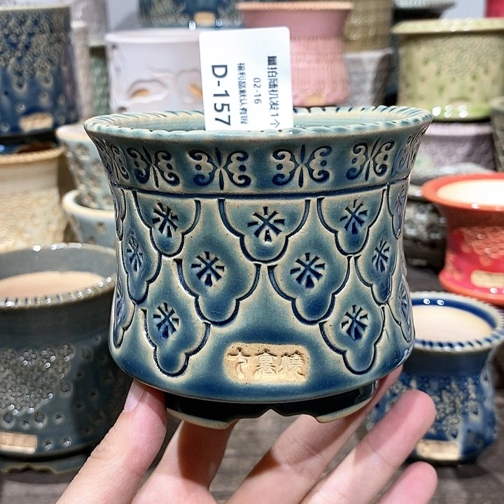 七里烧陶瓷02-16-157口径8