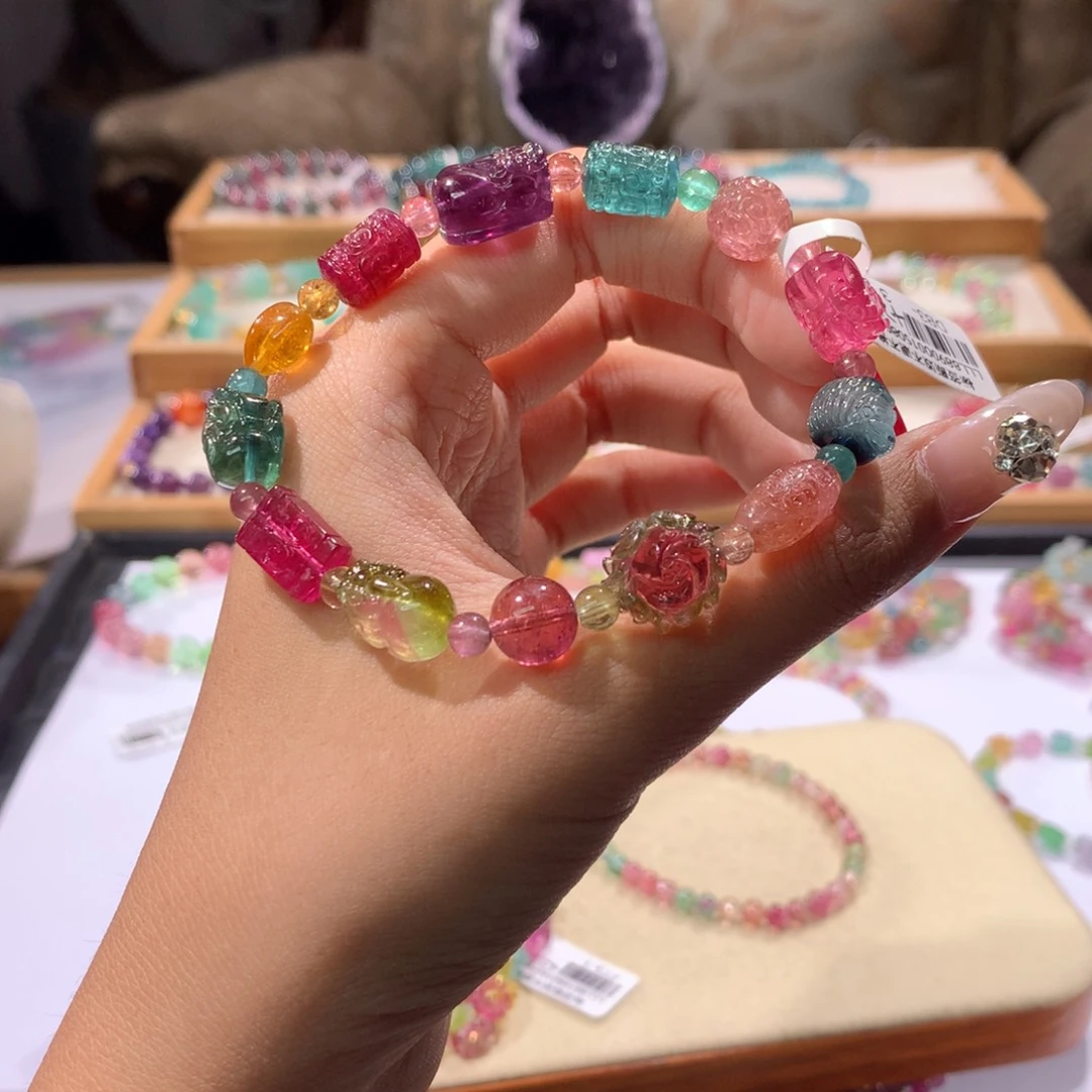 未镶嵌多样性发货其一碧玺