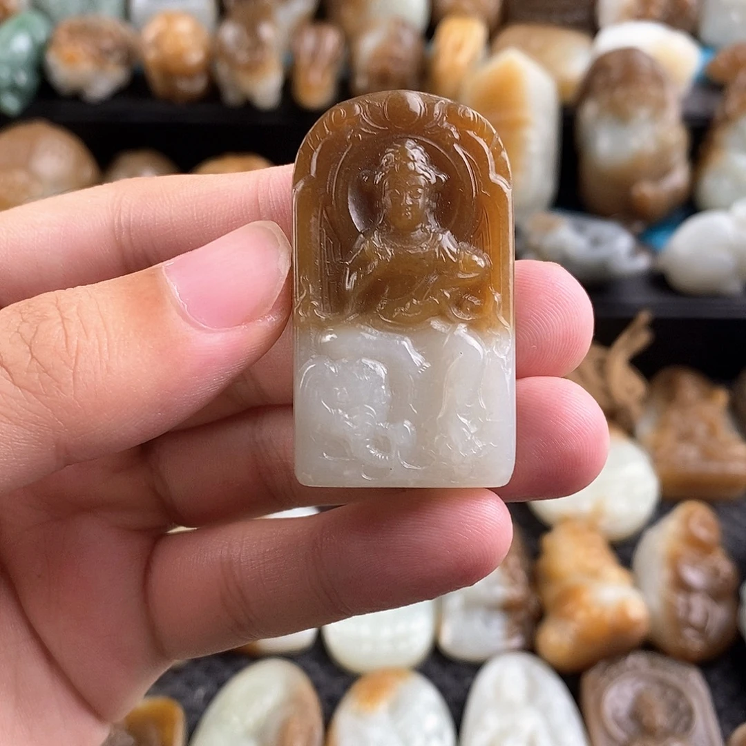 未镶嵌和田玉挂件