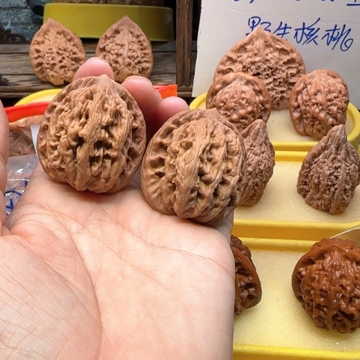 心***.把件文玩核桃37汉高虎