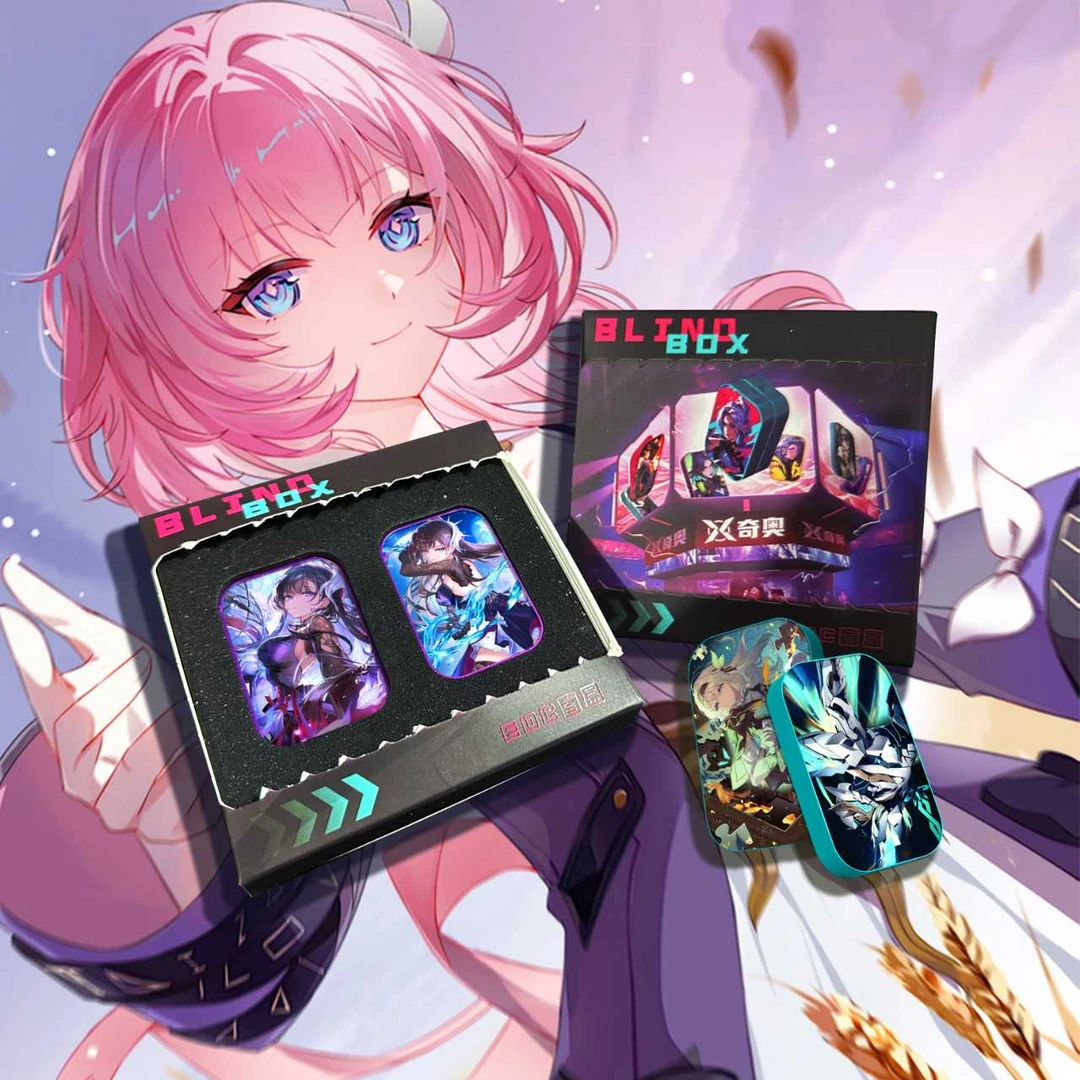 【主推】 原神崩铁深空鬼灭EDC盲盒推牌（同人周边）