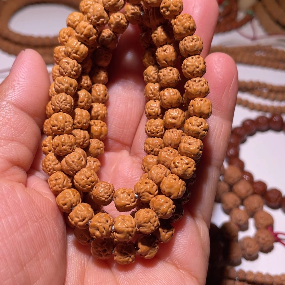 金刚菩提手串小****?原桩佛手7+