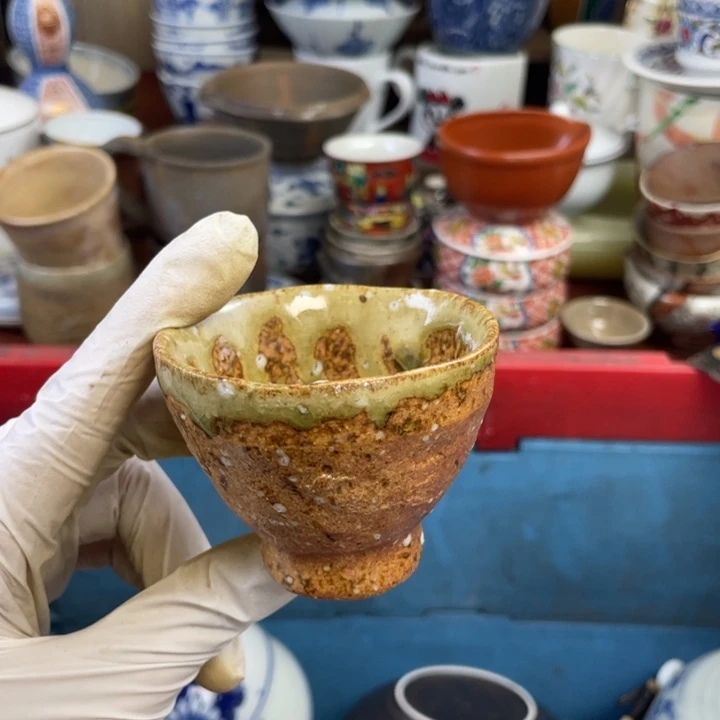 琉璃手工艺品他家瓷器真美…开播了
