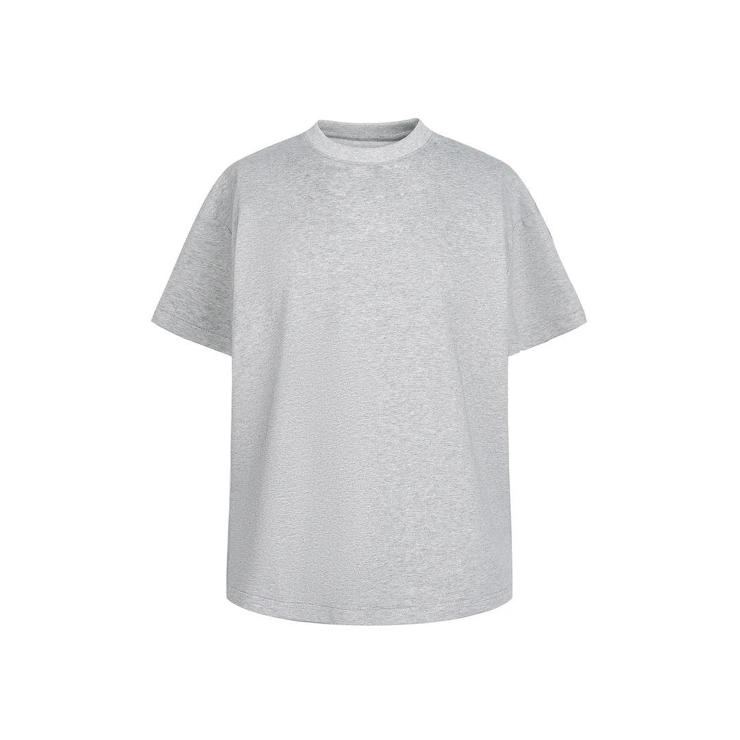 小个子短款短袖T恤男夏季240g冰感索罗娜纯色基础穿搭打底衫上