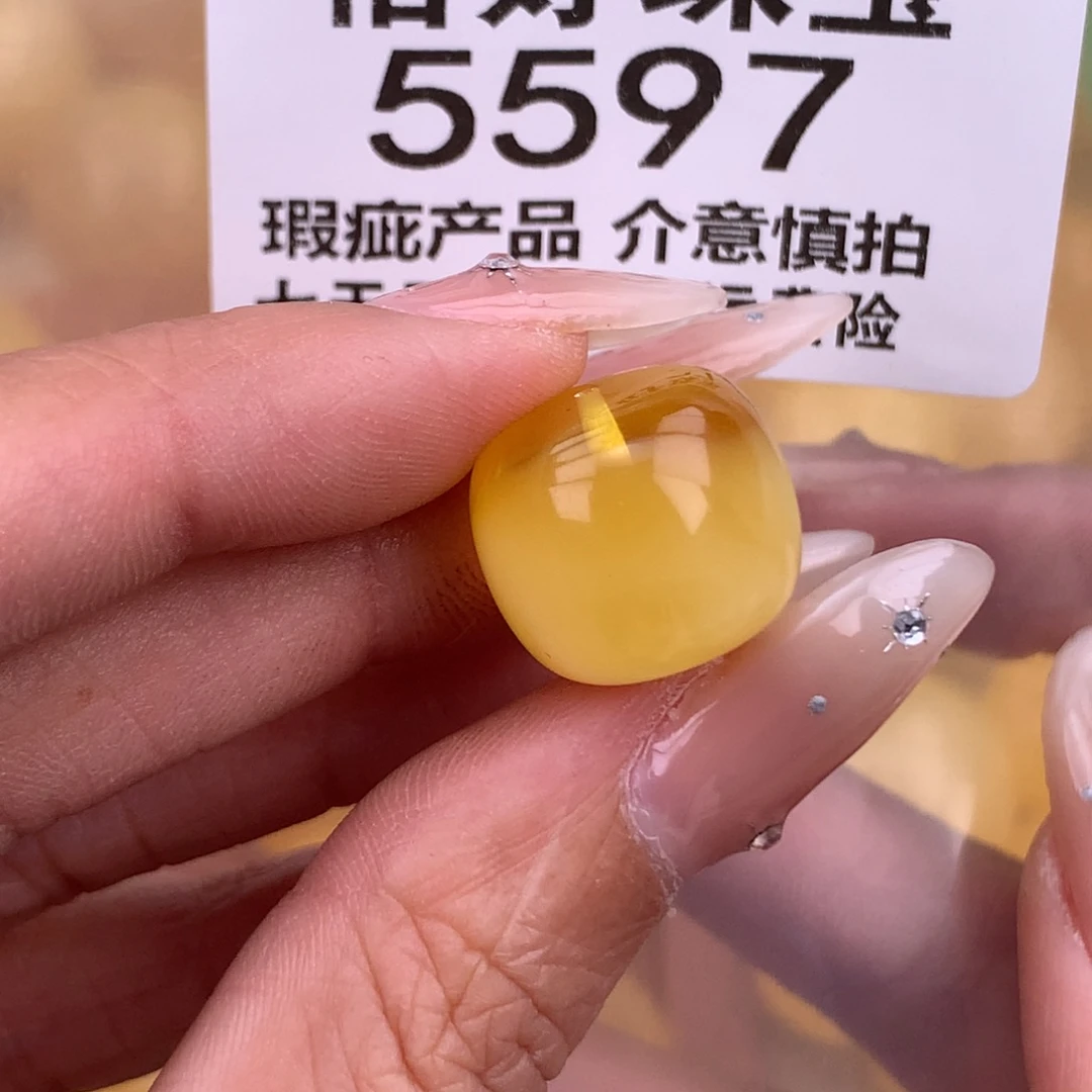 蜜蜡未镶嵌珠宝奇石15.8 14 植物