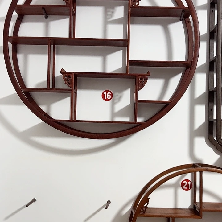 义***木红80公分复古圆挂