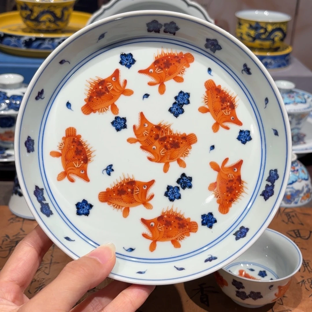 手工手绘陶瓷茶具