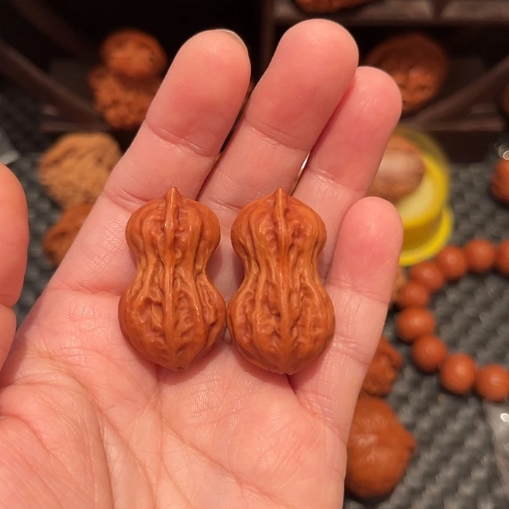 迷***走文玩核桃把件小花生