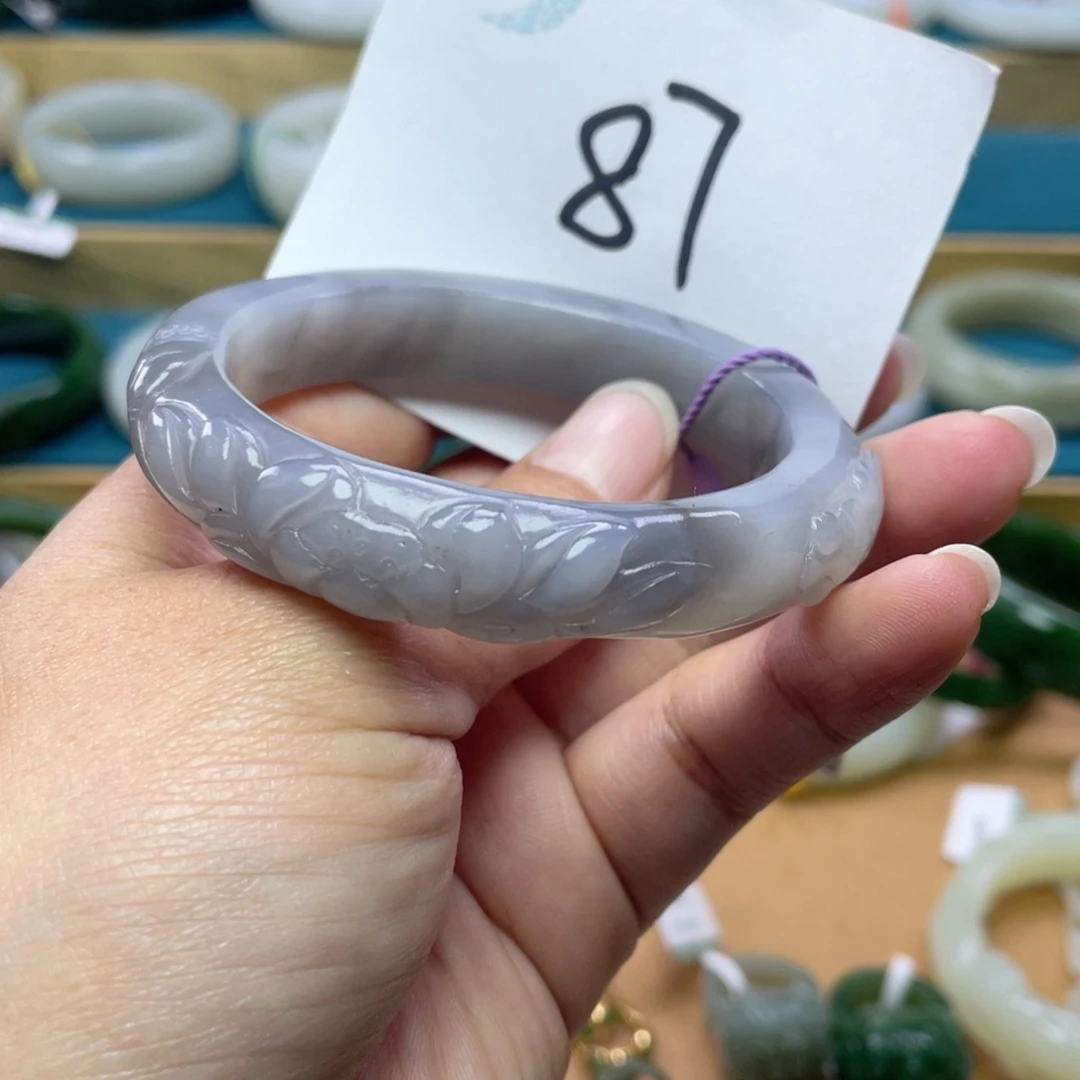 未镶嵌手镯和田玉圈口55