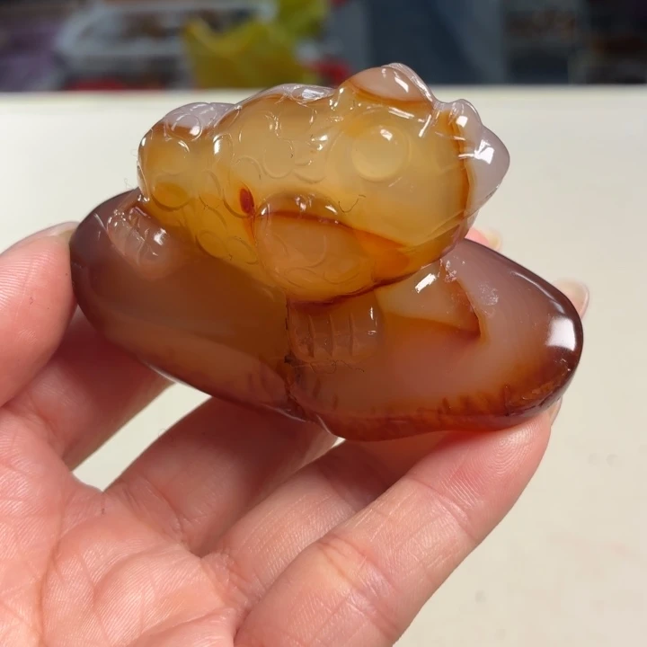 玛瑙/玉髓未镶嵌吊坠(不含链)