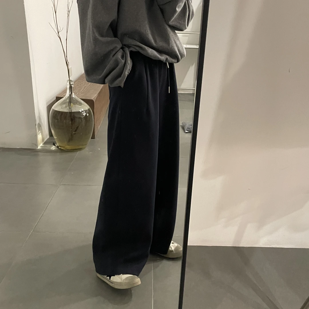 韩国简约休闲卫裤