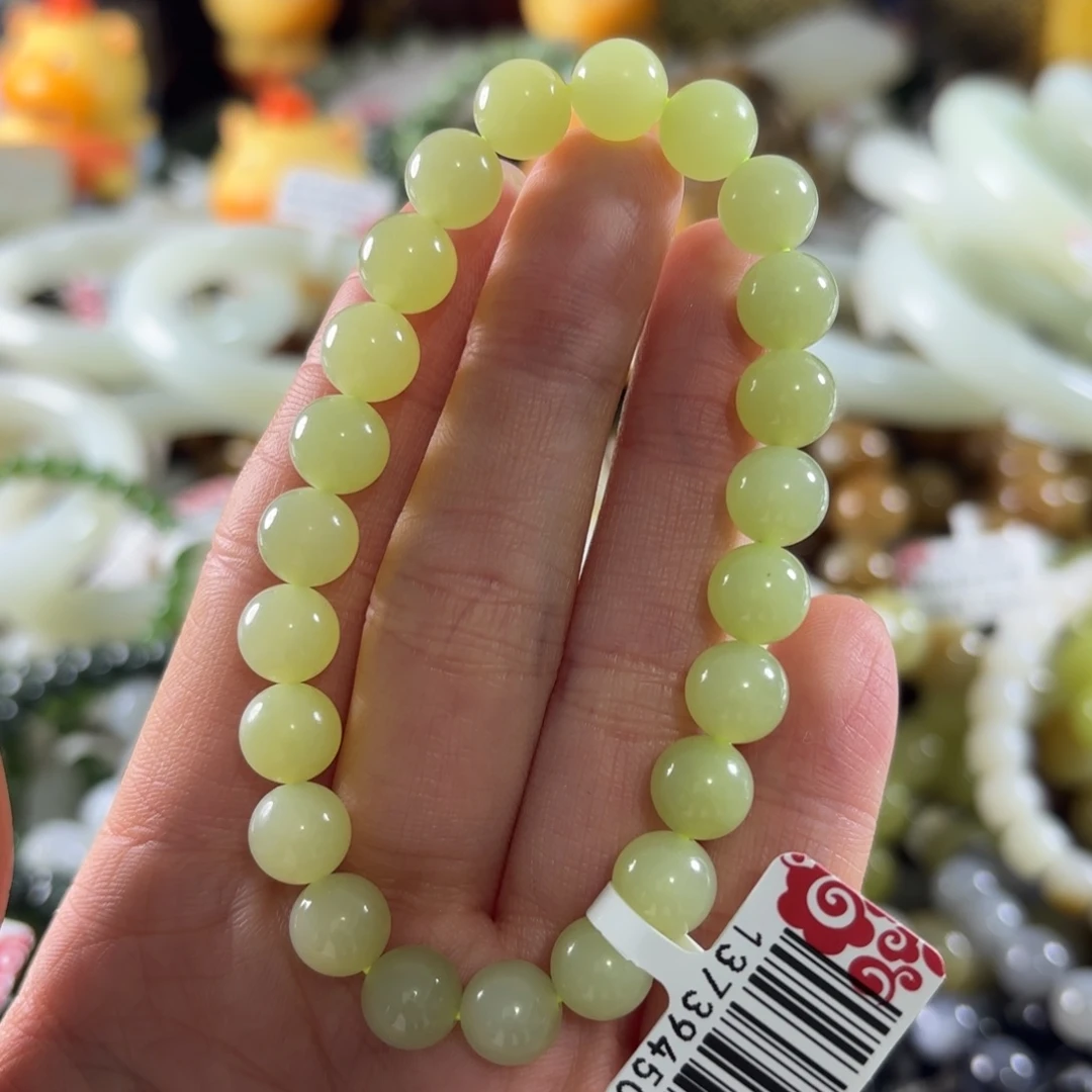 和田玉未镶嵌手串7