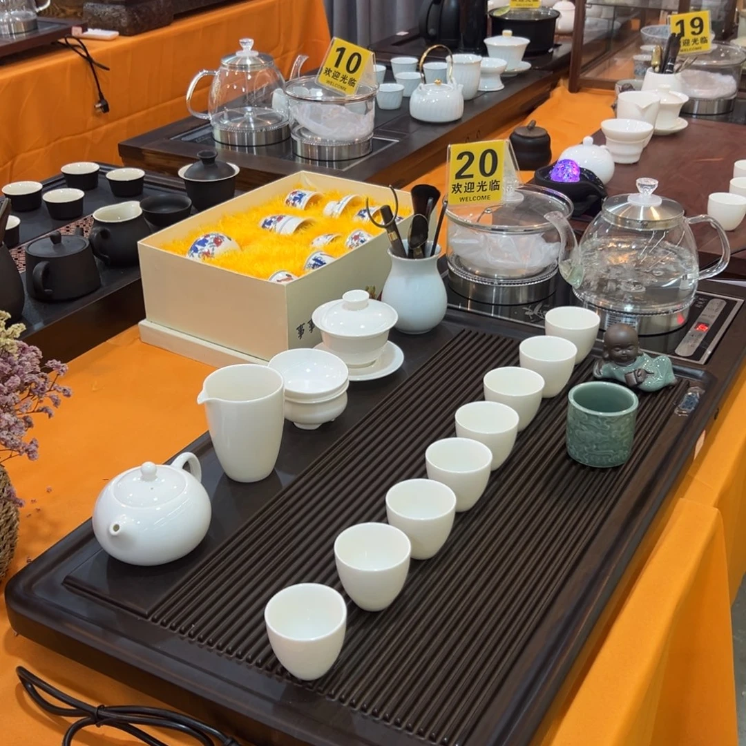 陶瓷茶具特价上新店庆典了呀
