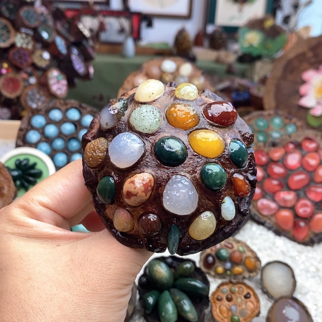 木石院子莲蓬蘑菇