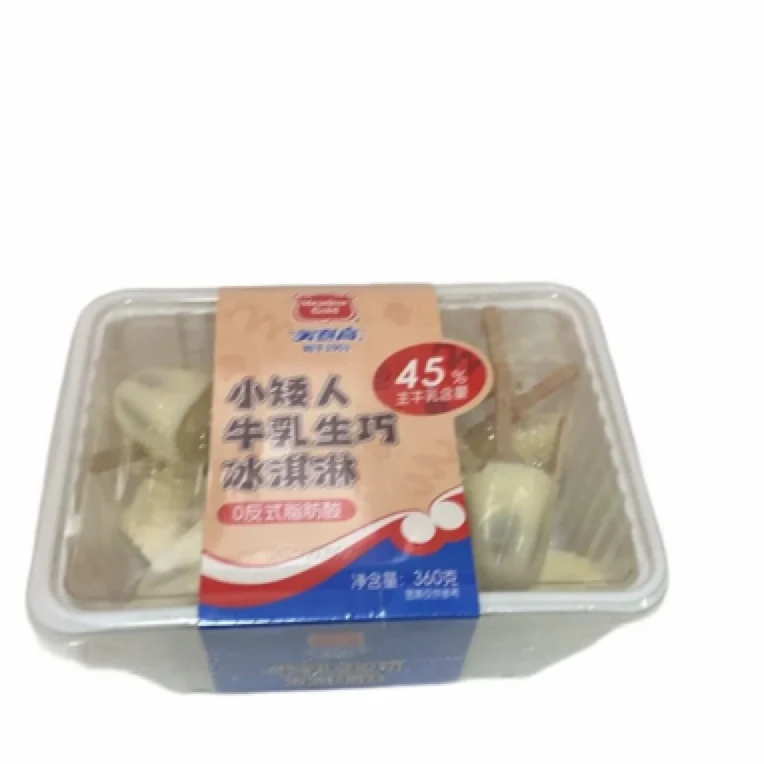 美登高小矮人冰淇淋（巧克力/香草/牛乳/草莓）360g/盒