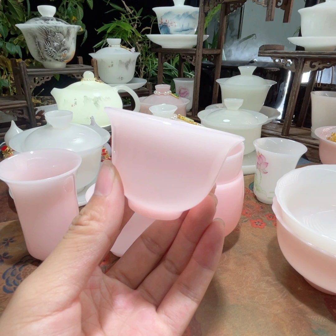 冰晶璞玉粉黛反扣杯