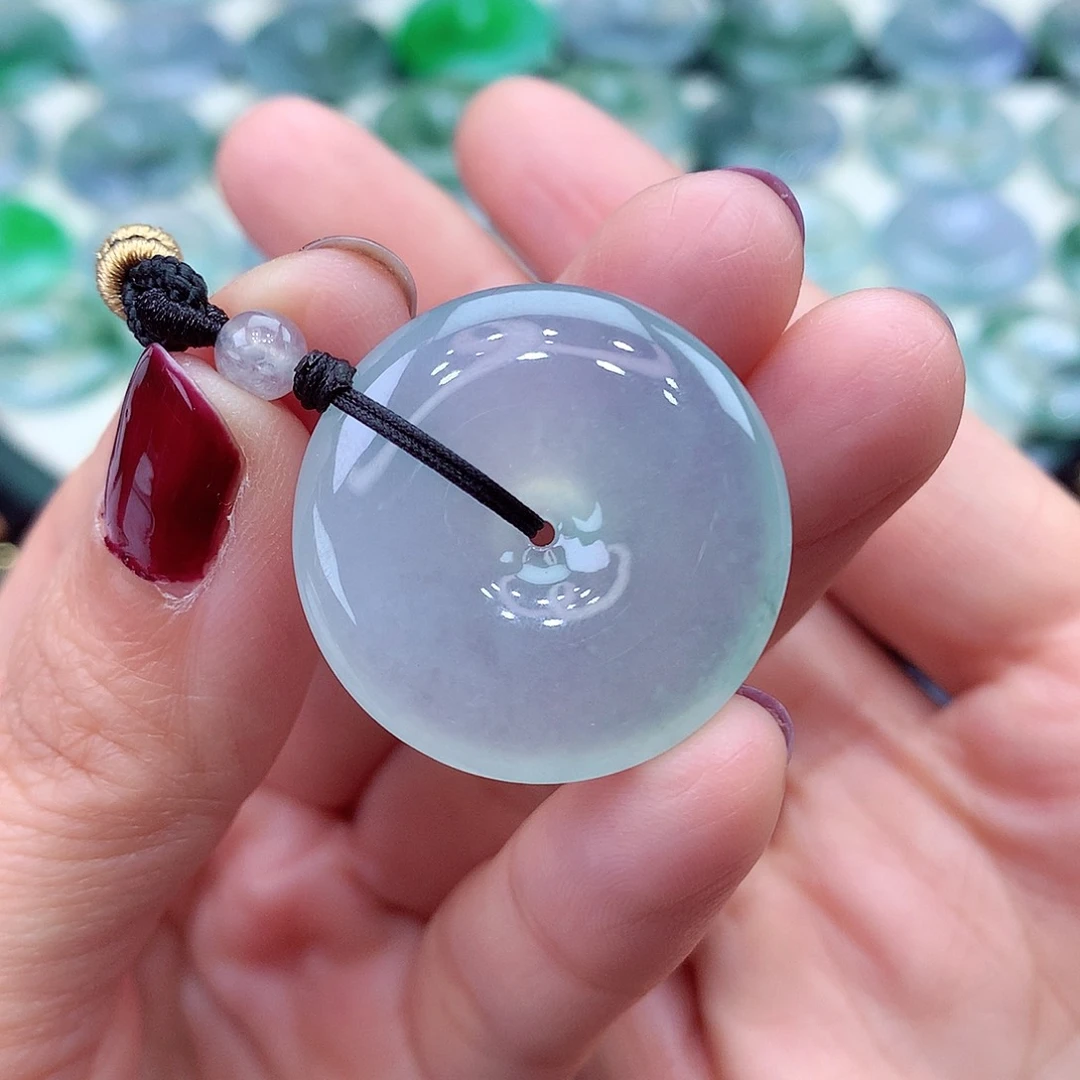 颈饰未镶嵌翡翠编号40-尺寸27/6.2