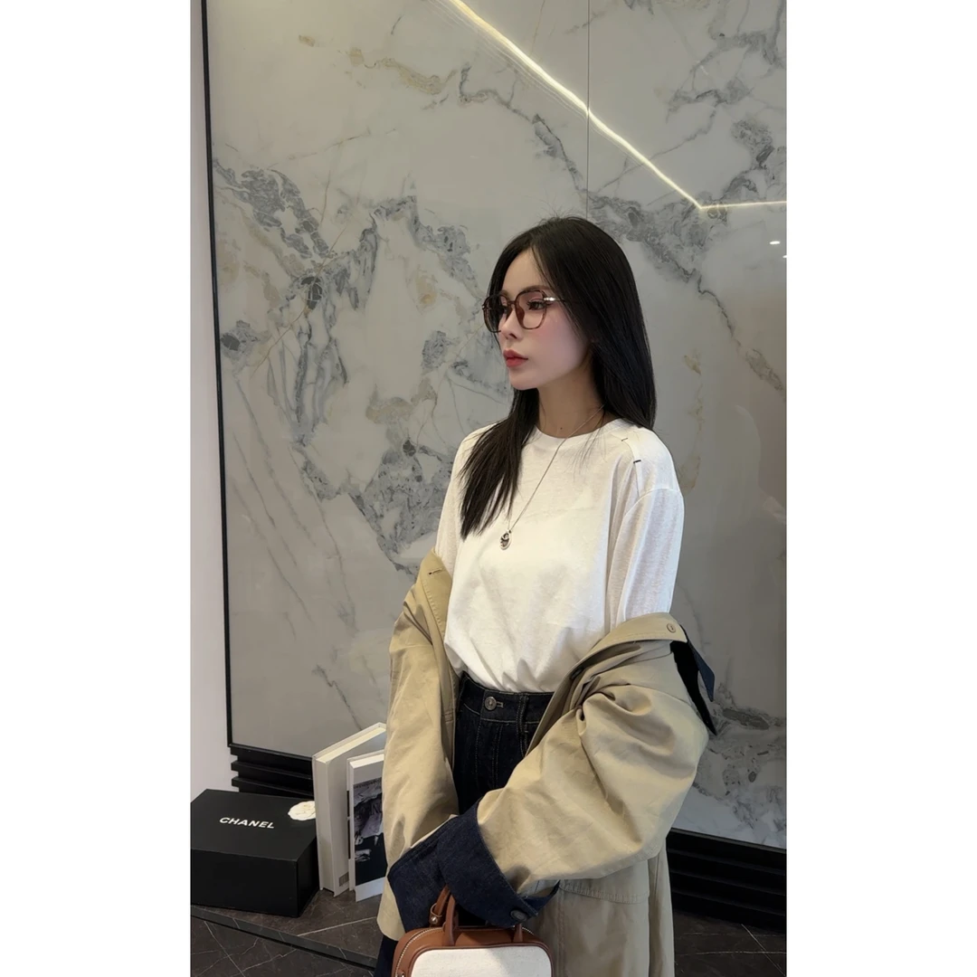 2025简约宽松舒适柔软百搭时尚休闲T恤