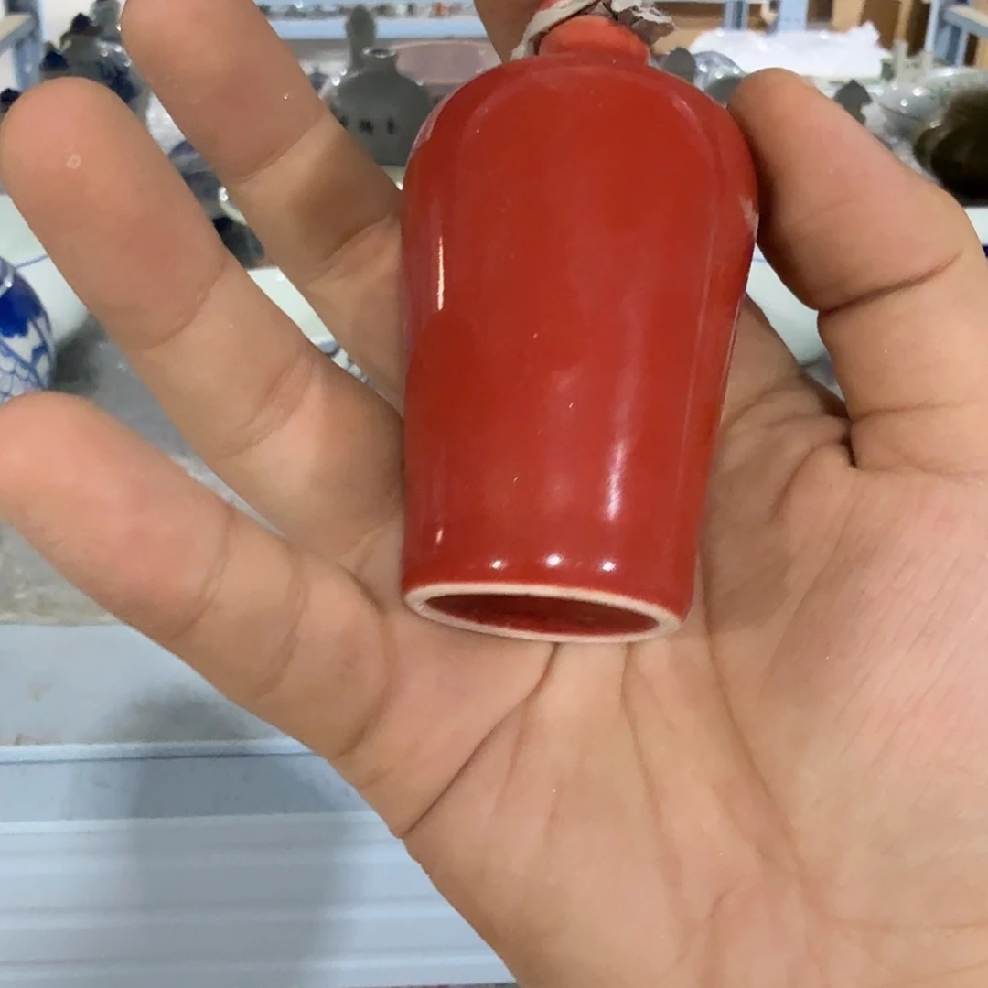 瓷片摆件手绘瓷器全部处理