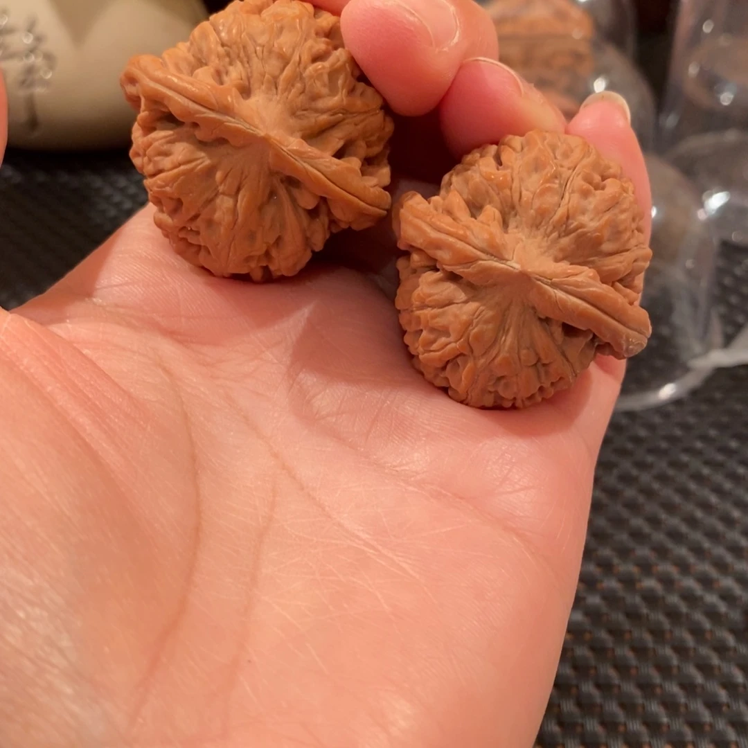 文玩核桃吊坠38全品莲花