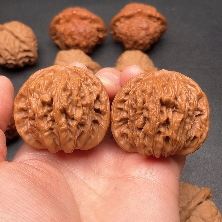 文玩核桃吊坠四座楼