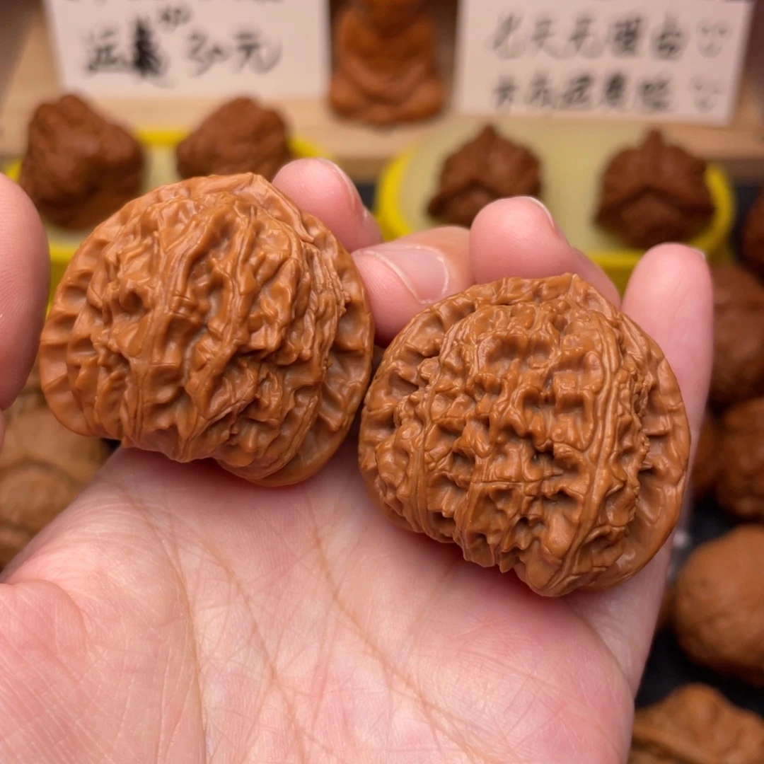 把件文玩核桃狮子36