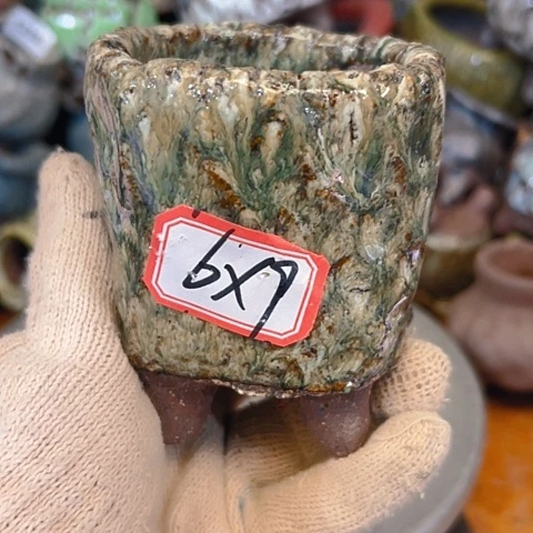 粗陶花盆手工花盆制作