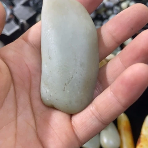 和田玉（糖玉）未镶嵌车挂