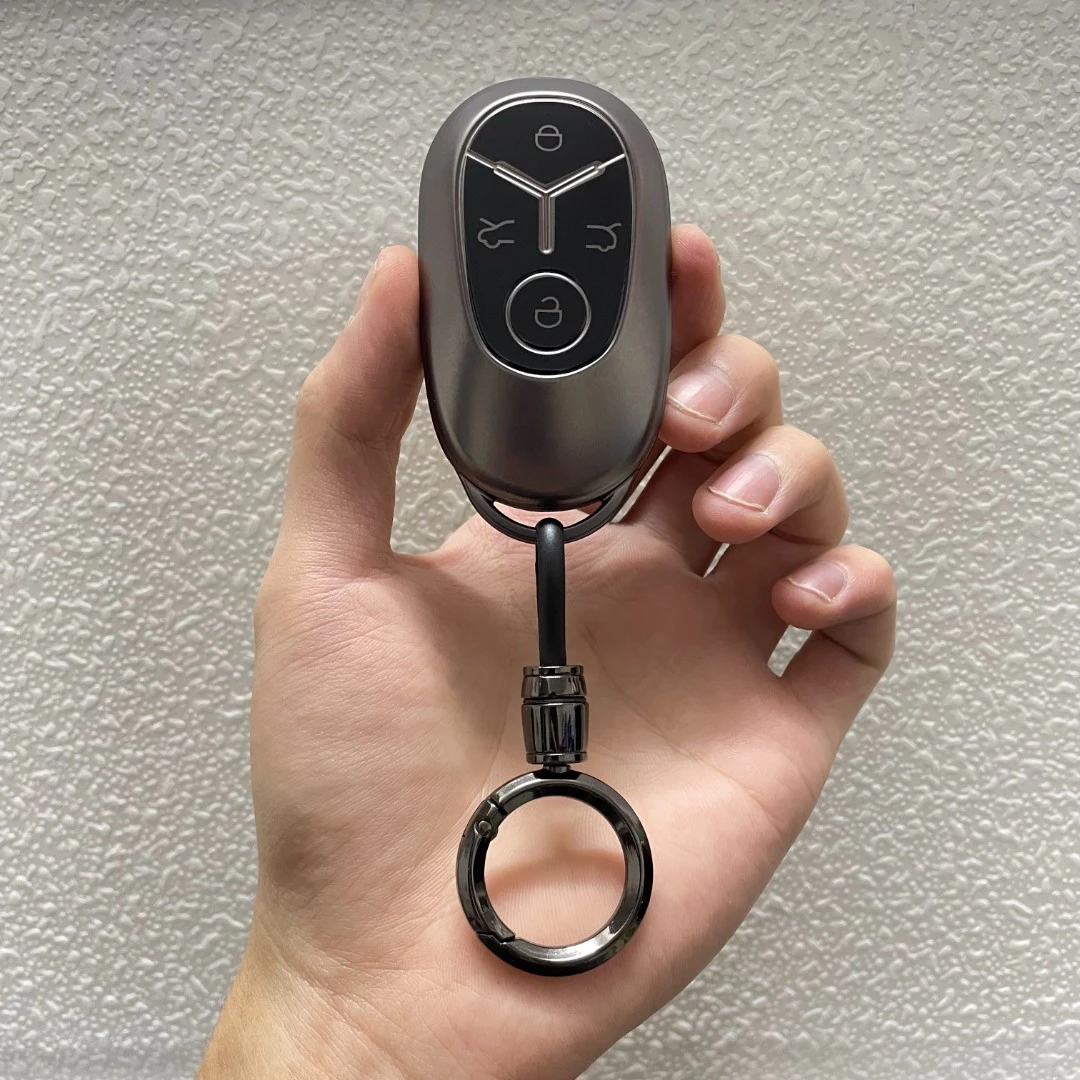 适用于25款吉利星愿钥匙套心愿自由探索版几何up汽车全包壳高档扣