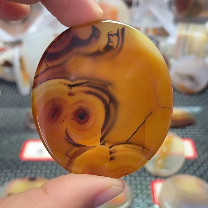 玛瑙/玉髓合金颈饰