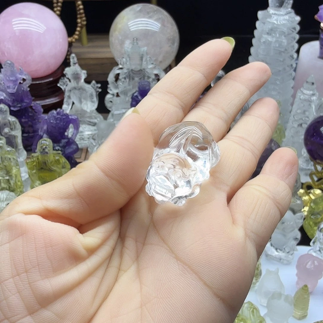 水晶珠宝半成品未镶嵌