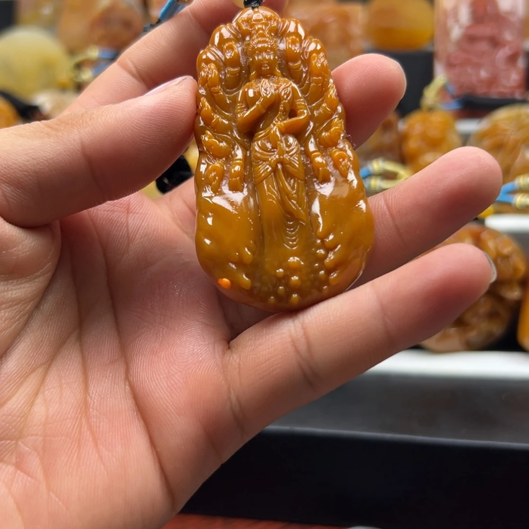 石英质玉（黄龙玉）未镶嵌黄龙玉