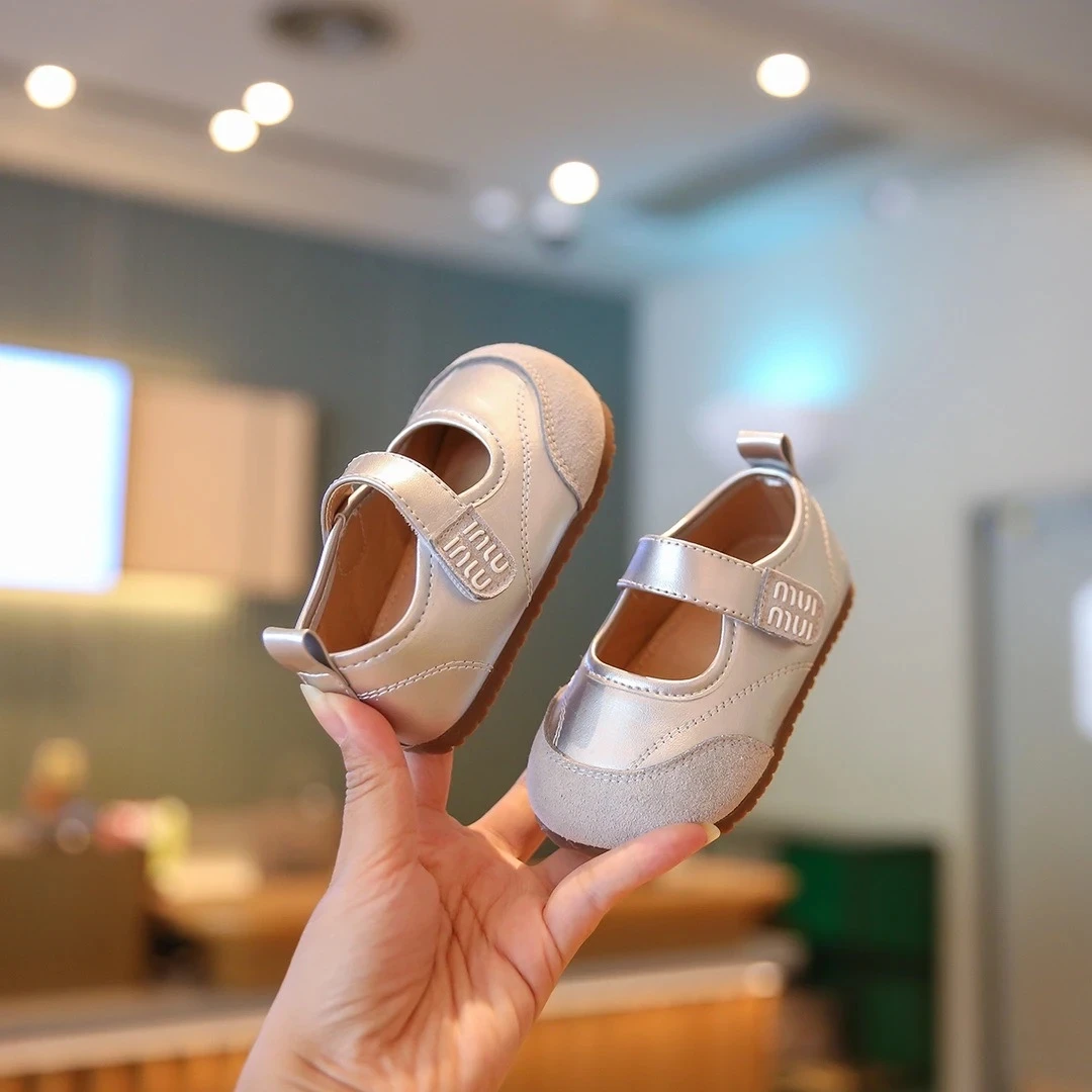 15-25码春秋女童鞋子秋季幼儿学步鞋宝宝单鞋春秋款洋气小童皮鞋