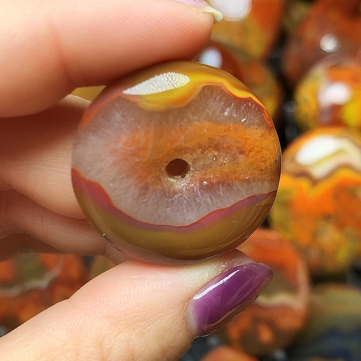 玛瑙/玉髓未镶嵌手链