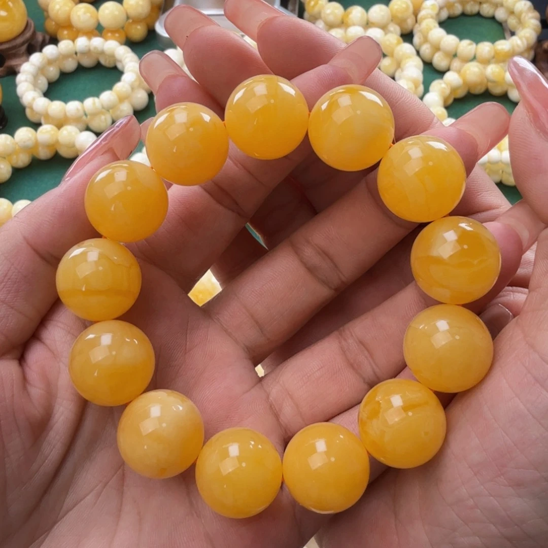 琥珀裸石未镶嵌天然蜜蜡17.5尺寸