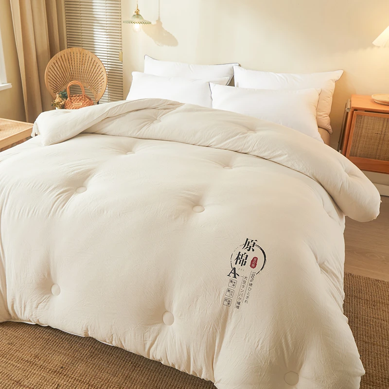 A类原棉大豆被春秋被冬被 大豆纤维被芯被子通用家用