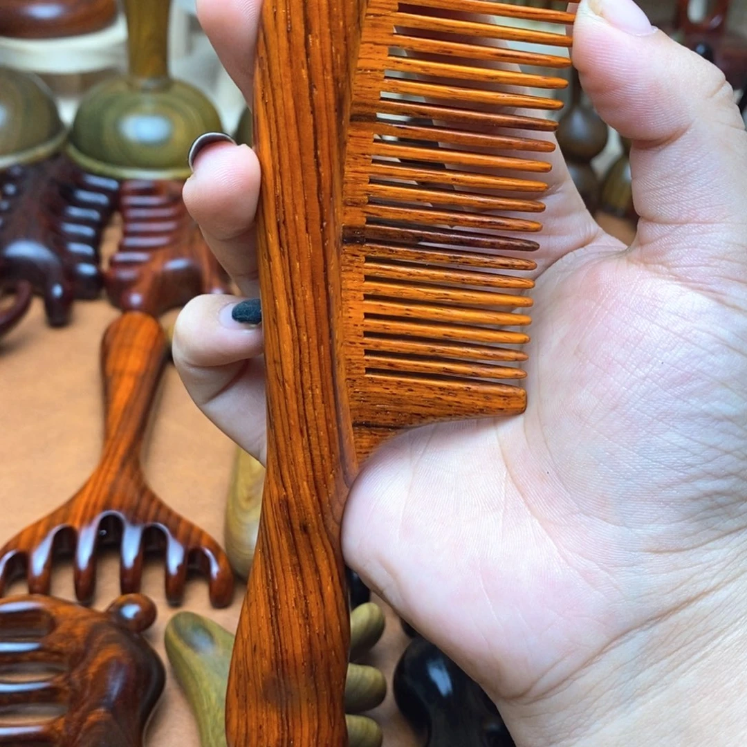 墨西哥红酸枝顺发梳特价