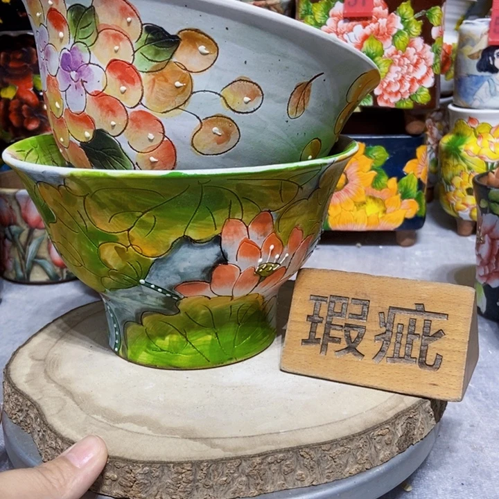 景德镇艺术手绘作品