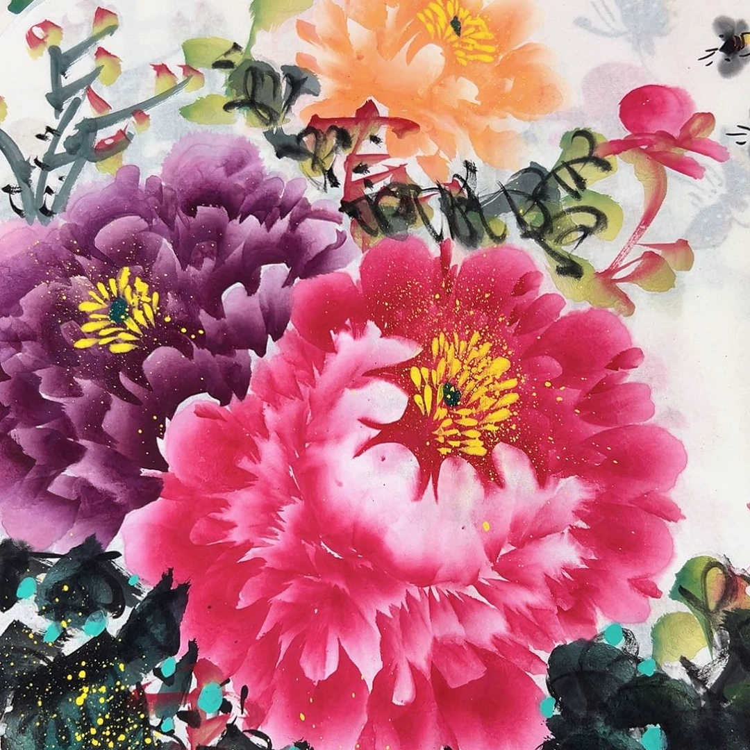 国画宣纸国画纯手绘作品