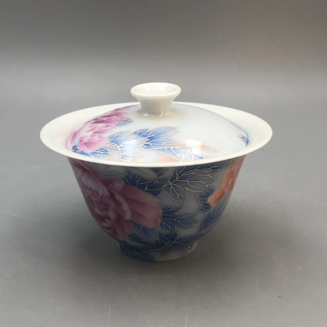 CL-C4752东方美人娇红三号盖碗