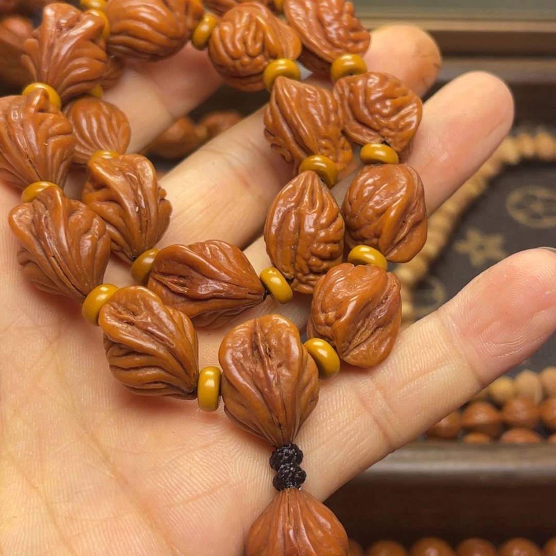 风***云手串桃核龙纹桃核20