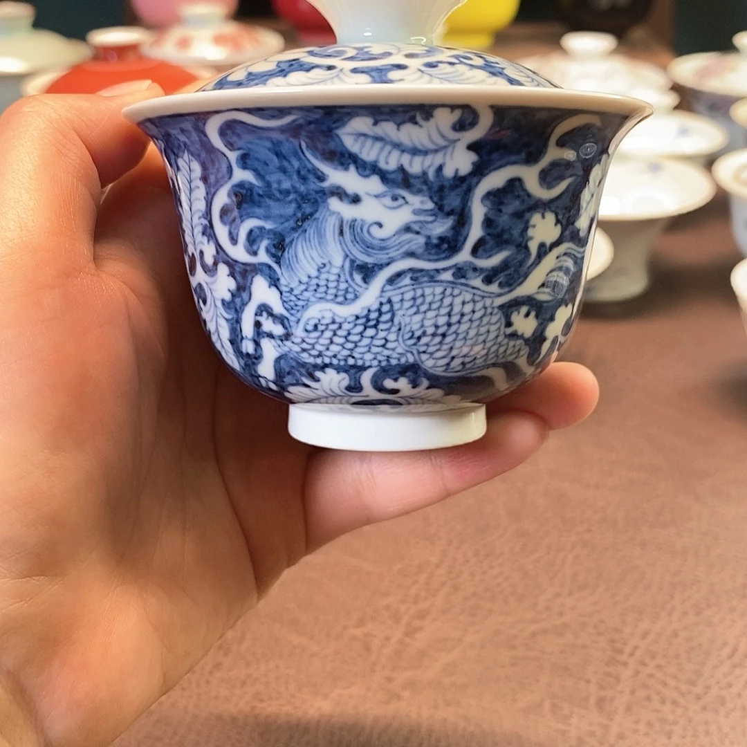 7.0-120cc青花麒麟引凤 福利