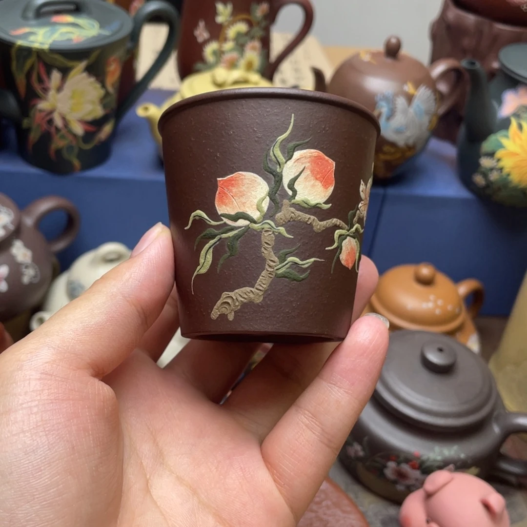 茶杯紫砂紫砂主人杯100c c
