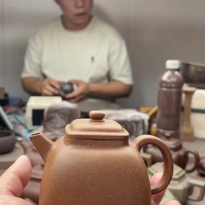 茶壶紫砂四方坦然，老段