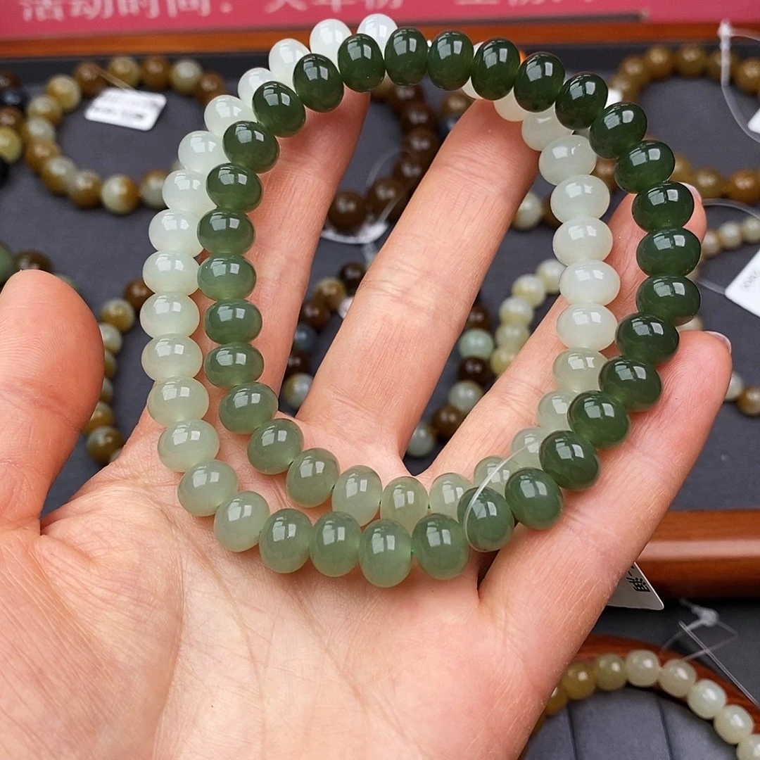 和田玉手链未镶嵌