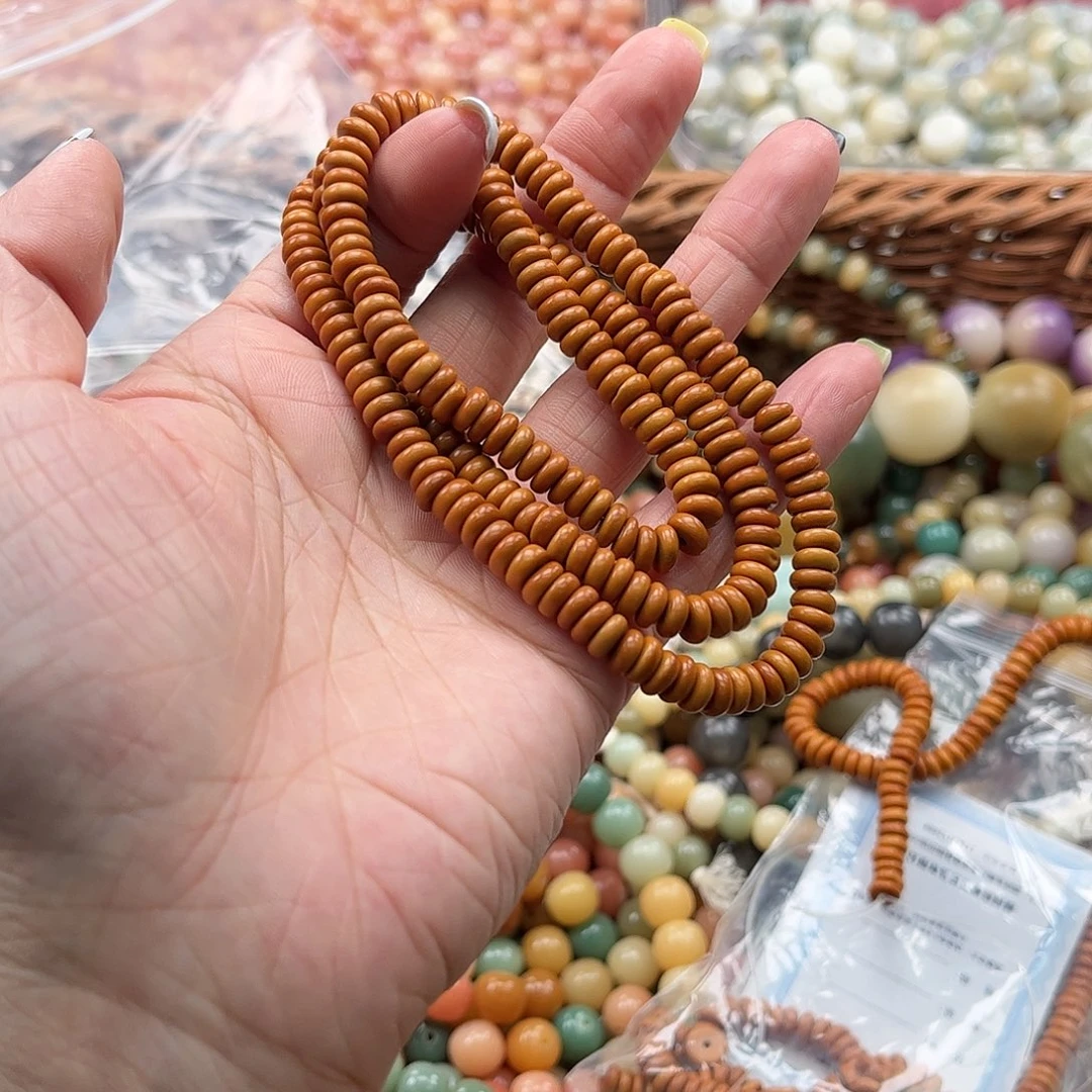 白玉菩提吊坠q/6mm/36颗